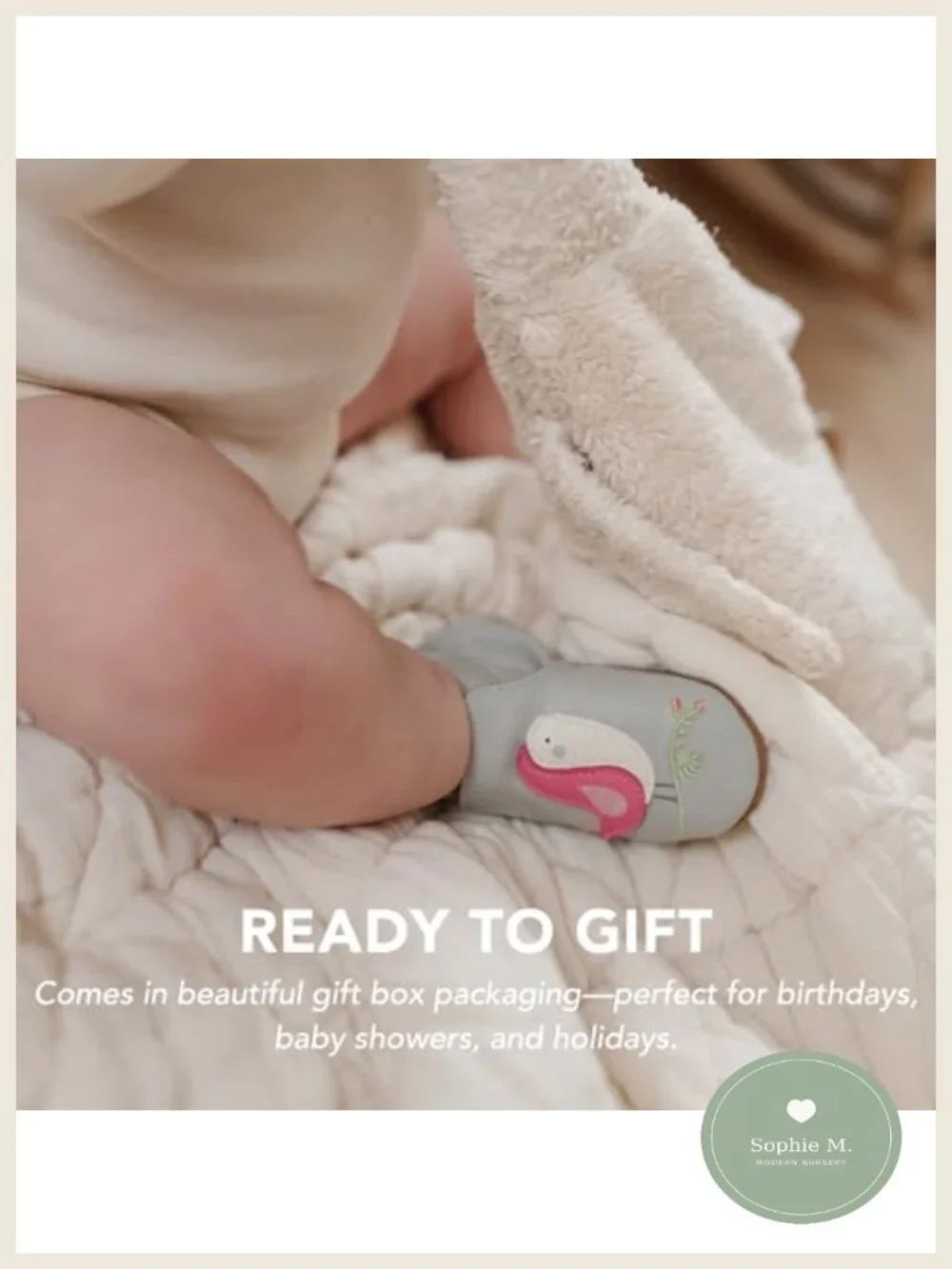 Robeez Soft Sole Slip-Resistant Infant Toddler Crib Shoes Slippers 0-24 Months